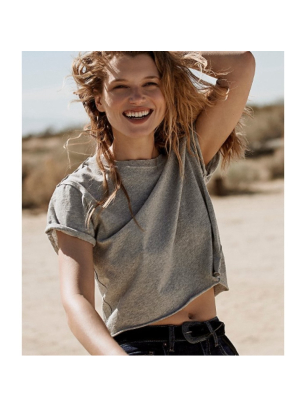 Free People Perfect Tee sz M